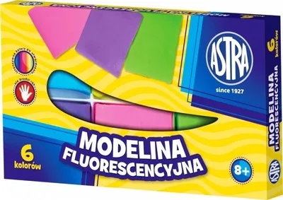 Produktbild von ASTRA Backofen-Modelliermasse MODELINA Neon 6 Stück, 83911902