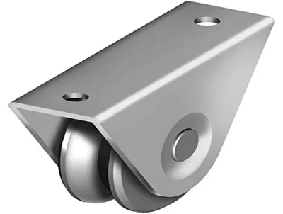 Immagine prodotto di V-BH – Supporto per fissaggio a vite, diametro 100 – 2 rulli