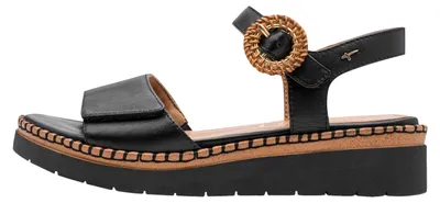 Produktbild von Ledersandalen Keilabsatz Comfort