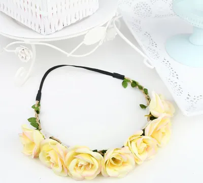 Obrázok produktu pre Carla Dámsky veniec do vlasov Neru žltá Universal