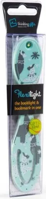 Produktbild von Flexilight Leselicht (Lama) | 2 in 1 Leselampe & Lesezeichen | Geschenk für Leser, Buchliebhaber