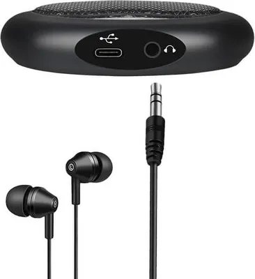 Immagine prodotto di INF Microfono a condensatore USB - Plug & Play per registrazione e streaming