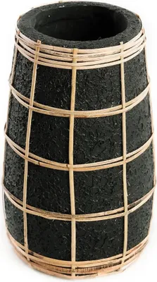Immagine prodotto di Bazar Bizar Il Vaso Cutie - Nero Naturale - S