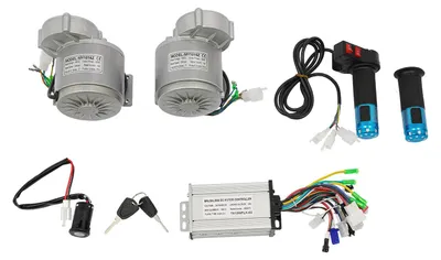 Produktbild von Elektromotor - Umrüst-/Nachrüstsatz - 500 W - 36 V - Rückwärtsfunktion - Gasgriff rechts