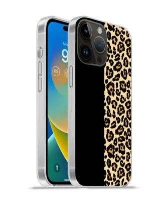 Produktbild von MuchoWow® Handyhülle Schutzhülle Hülle für Apple iPhone 14 Pro Max Panther Druck - Design - Tiere Silikon Softcase Handy Hülle - Hardcover