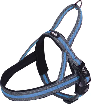 Produktbild von Nobby Variado, Universal, Halftergeschirr, L, Blau, Nylon, Muster