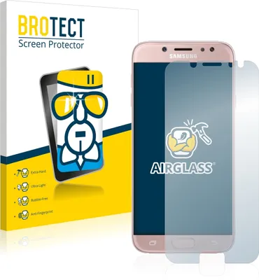 Produktbild von BROTECT Schutzglas für Samsung Galaxy J7 / J7 Pro (2017) Schutzfolie Panzer Folie Glas Display Schutz klar