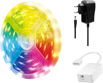 Obrázok produktu pre LogiLink WiFi Smart RGB Light Strip, 5m, Tuya compatible