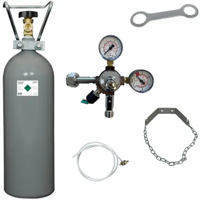 Produktbild von Zubehörset zur Umrüstung von Quooker Cube auf große 2Kg CO2-Flasche Umbauset