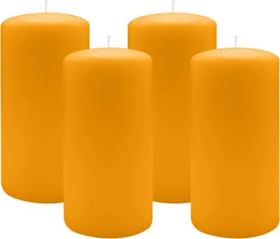 Produktbild von 2er Set Adventskranzkerzen Honig Ø 100 x 300 mm