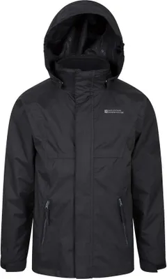 Produktbild von Mountain Warehouse - "Bracken Extreme" Jacke, wasserfest 3 in 1 für Kinder MW226 (128) (Schwarz)