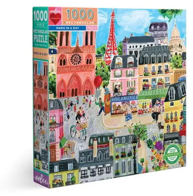 Obrázek produktu pro EEBOO Puzzle Den v Paříži 1000 dílků