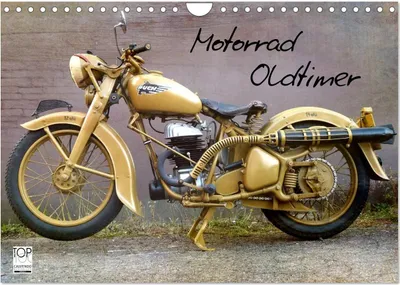 Produktbild von Motorrad Oldtimer (Wandkalender 2025 DIN A4 quer), CALVENDO Monatskalender