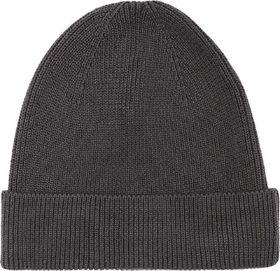 Produktbild von Neutral O93057 | Beanie 1x1 Rib - Fairtrade-e Baumwolle - Farbe: Charcoal - Größe: One Size