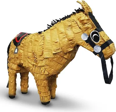 Produktbild von Party Factory Pferde Pinata Kinder Partyspiel, Schlag-Pinata, Kindergeburtstag, Dekoration zum Geburtstag