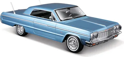 Zdjęcie produktu dla Maisto - Edycja specjalna - 1964 Chevrolet Impala SS, metaliczny niebieski, 1:26