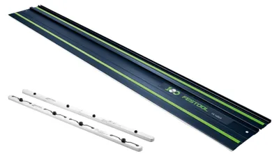 Produktbild von Festool FS 1400/2 BL Führungsschiene 1400 mm Blau ( 578246 ) 100Y Jubiläums Edition + FSV/2 Verbindungsstück ( 577039 )