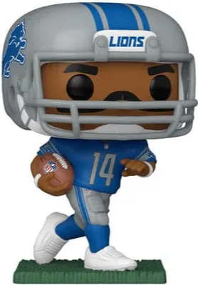 Immagine prodotto di Funko Pop! - NFL #254 - Amon-Ra St. Brown / Detroit Lions Figura da collezione Giocatore di football americano