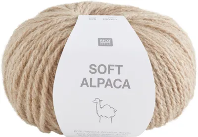Produktbild von Rico Design Soft Alpaca Wolle 125m 50g