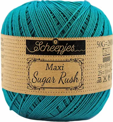 Produktbild von Scheepjes Maxi Sugar Rush 50g (401) Dark Teal