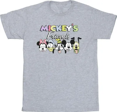 Zdjęcie produktu dla Disney – koszulka męska „Mickey Mouse and Friends” BI41692 (XL) (szara)