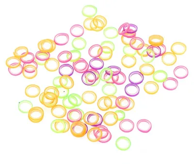 Produktbild von 100 Stück/Set Professionelles elastisches Zahngummiband für die Zahnspange, 3/16 Zoll (4,7 mm)