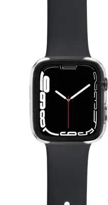 Produktbild von Full Body Case + Displayschutzfolie - Apple Watch Serie 7/8 - Transparent (63959)