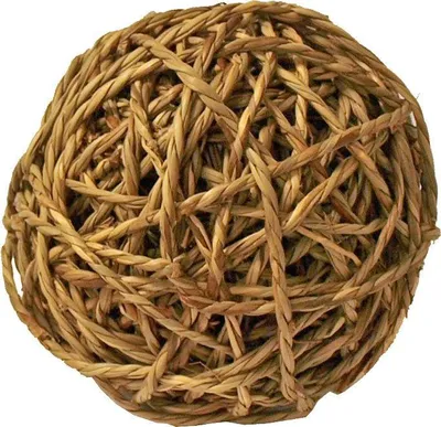 Produktbild von Nagerball mit Glocke 14 cm natur