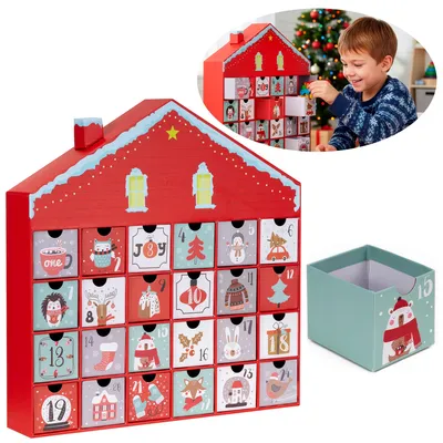 Productafbeelding van Adventskalender | 24 Delig | Papier | Huis