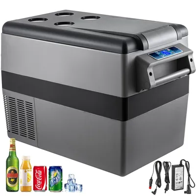 Produktbild von Kühlbox – Tragbarer Autokühlschrank – Schnelle Kühlung – Digitale Temperaturregelung