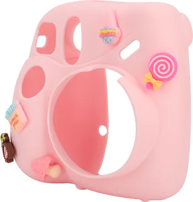 Produktbild von Sofortbildkamera-Silikonhülle,Sofortbildkamera-Silikonhülle,Kameratasche für Instax Mini 7 Plus,Silikonhülle für Mini 7 Plus Kamera,Sofortbildkamera-Schutzhülle,Sofortbildkamera-Silikonhülle
