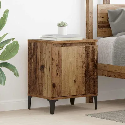 Produktbild von vidaXL Nachttisch Altholz 40 x 30 x 50 cm Holzwerkstoff