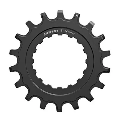 Produktbild von SRAM X-Sync Kettenblatt E-MTB 18T, Direct Mount, Stahl, schwarz für Bosch Ant...