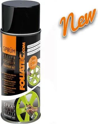Produktbild von Foliatec 2107 Sprühfolie Versiegelung für Felgen Felgenfolie Klarlack matt