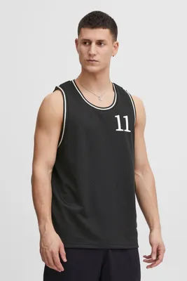 Produktbild von 11 Project PRZayden Herren Tank Top mit Print Basketball Trikot Hochwertige Mesh-Qualität mit Patch