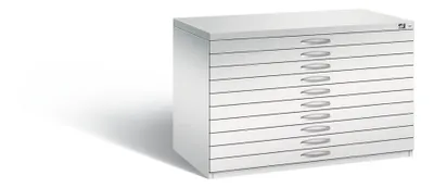 Produktbild von C+P Flachablageschrank 7101000S10164 760x1100x765mm lgr