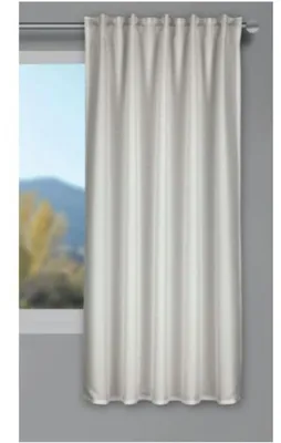 Produktbild von Fertigschal verdeckte Schlaufen "Jessie - Größe (HxB): 175x135cm Farbe: Silber