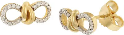 GLIZZ GL8356 Damen-Ohrringe Gold 333/8K Zirkonia-Ohrstecker 1