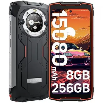 Blackview BV9300 Pro Outdoor Handy 16GB+256GB 120Hz 6.7" FHD+1.32" Zurück Dsiplay 15080mAh(33W) Outdoor Smartphone Ohne Vertrag Android 13, 64MP+32MP