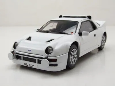 Produktbild von Whitebox 124211 Ford RS 200 1984 weiß 1:24