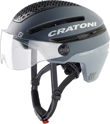 Immagine prodotto di Casco bici Cratoni Commuter (Pedelec) grigio opaco, taglia S/M (54-58cm)