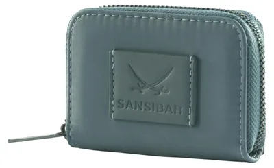 Image de Sansibar étui pour carte de crédit Zip Wallet Blue bleu gris