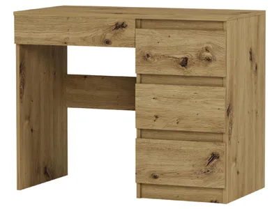 Produktbild von Schreibtisch - Eiche Artisan - 96 x 50 x 77 cm - Modern N-34
