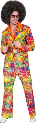 Produktbild von Kostüm 60er/70er Jahre Anzug – Gr. S-XXL - Hippie Jackett und Hose Gr. S