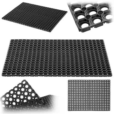 Produktbild von KADAX Outdoor-Gummi-Fußmatte 75 x 100 cm