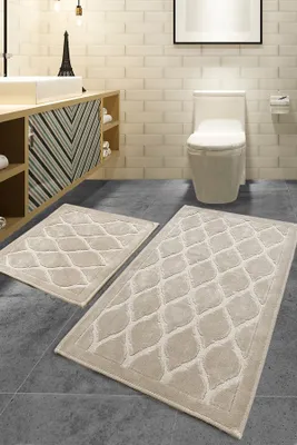 Zdjęcie produktu dla Mijolnir, Dante- ALS2141, beżowy, mata łazienkowa, 1600 gr/m², 100% BAWEŁNA