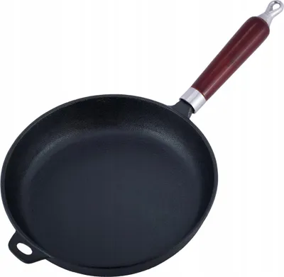 Produktbild von Schwerer, Tiefer Gusseiserner Bratpfanne Kamille