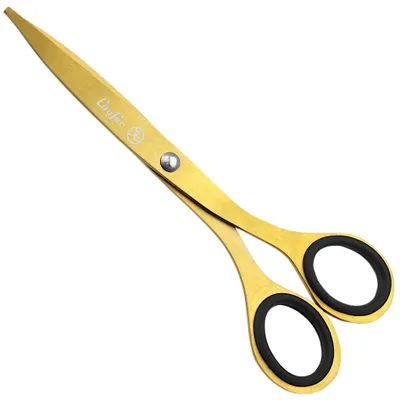Produktbild von Läufer Design Universalschere Länge: 170 mm gold spitz