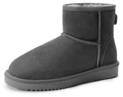 Produktbild von DREAM PAIRS Winterstiefel Schneestiefel,Grau,38.5