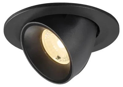 Productafbeelding van Inbouwspot Numinos Gimble S zwart 3000K - 40gr